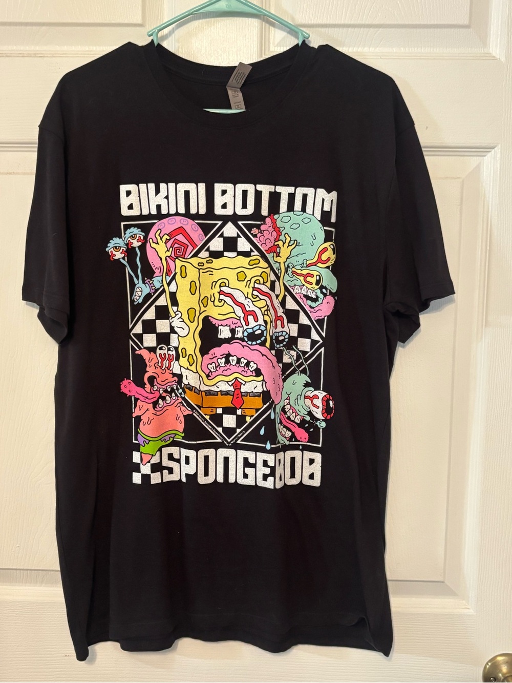 Bikini Bottom Black Graphic Tee
